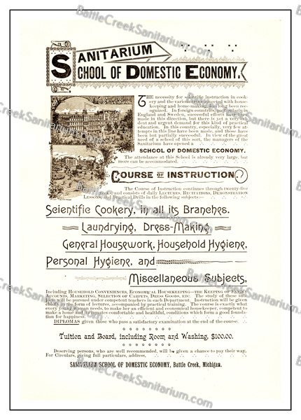 Misc-54 Battle Creek Sanitarium Education