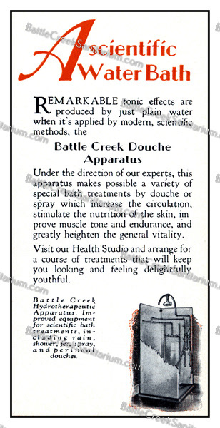 TI-99 Hydrotherapy at Battle Creek Sanitarium