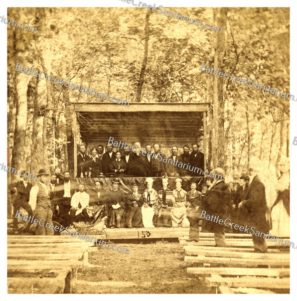 FAM-45 Ellen White at Mankato, MN Camp Meeting