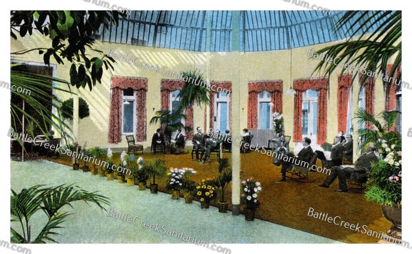Misc-111 Battle Creek Sanitarium Palm Garden