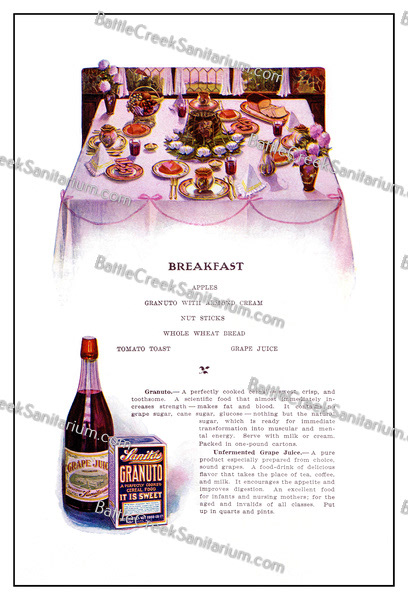 FOOD-126 Battle Creek Sanitarium