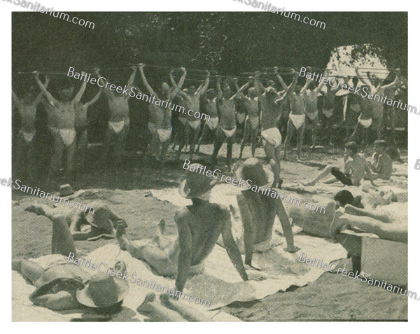 TO-68 Open-Air Gym at Battle Creek Sanitarium