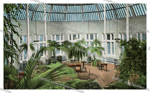 Misc-110 Battle Creek Sanitarium Palm Garden
