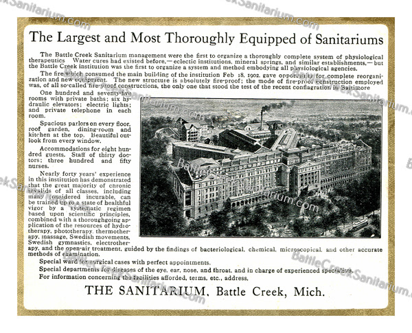 MM-29 Battle Creek Sanitarium, 4 stars, 1797 x 1453px, 6 x 4.9in, 300dpi, 2.6mb