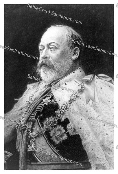 FAM-92 Kind Edward the VII owned a Kellogg light Bath Cabinet