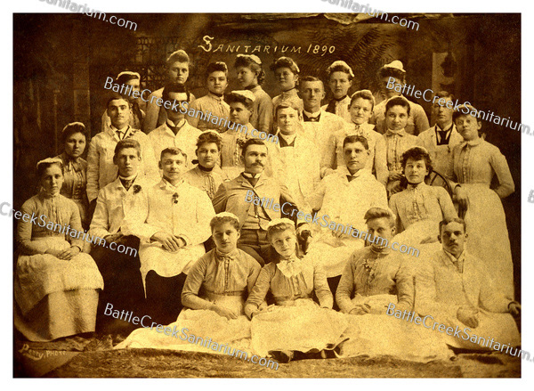 Misc-126 Battle Creek Sanitarium staff