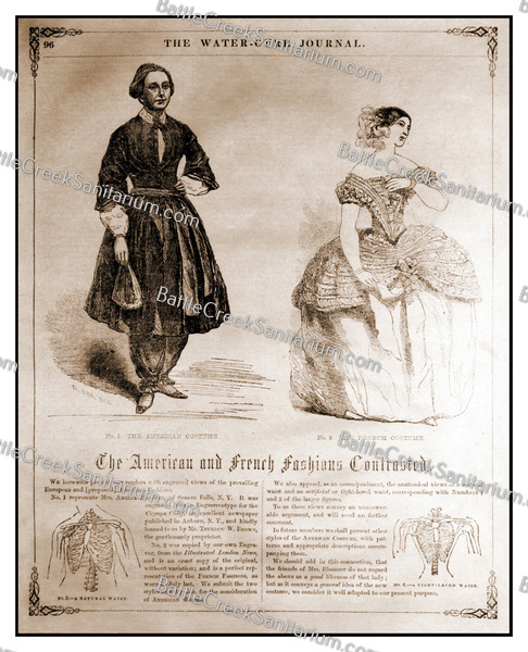 Misc-43 Dress reform Battle Creek Sanitarium