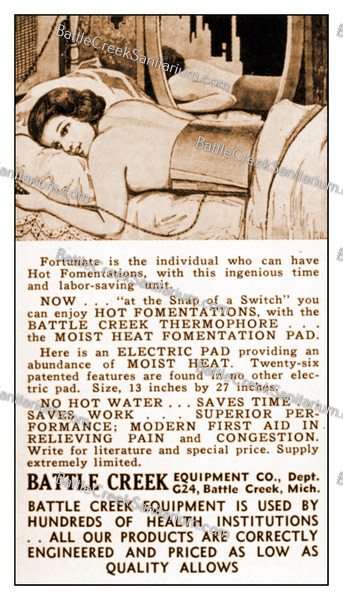 TI-106 Hydrotherapy at Battle Creek Sanitarium