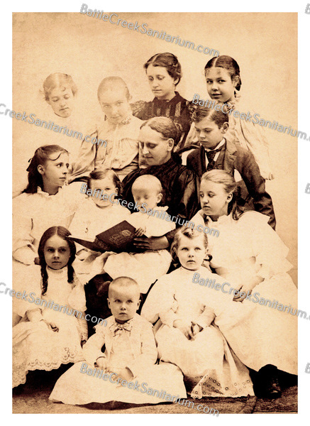 JHK-66 Dr. John Harvey Kellogg family