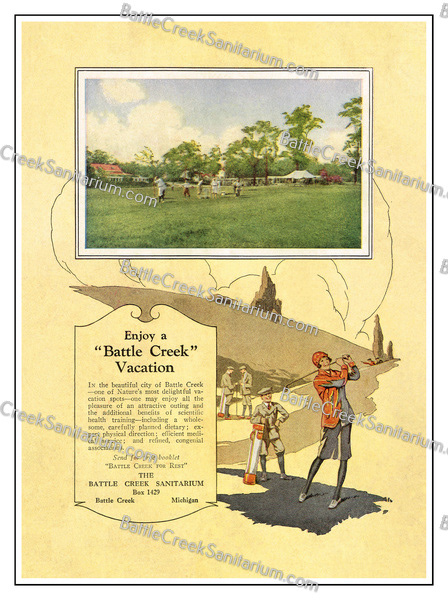 MM-69 Battle Creek Sanitarium, 3 stars, 2466 x 3300px, 8.2 x 11in, 300dpi, 9.6mb