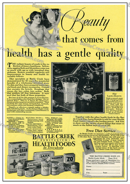 FOOD-85 Battle Creek Sanitarium