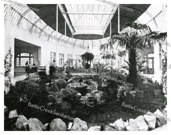 Misc-108 Battle Creek Sanitarium Palm Garden