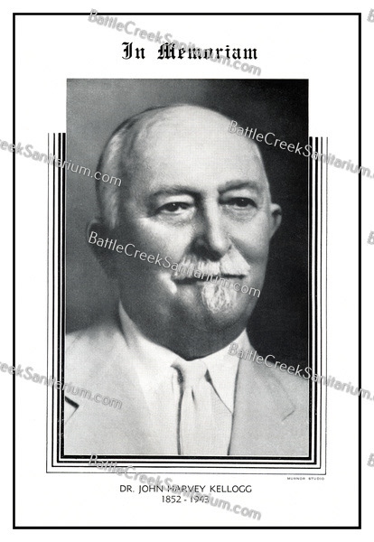 JHK-94 Dr. John Harvey Kellogg death