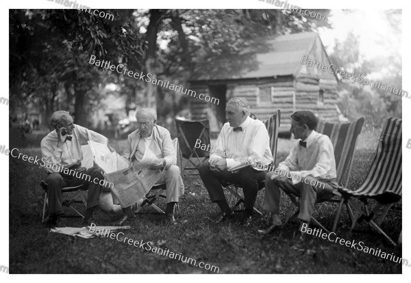 FAM-70 Henry Ford, Thomas Edison, Warren Harding, Harvey Firestone