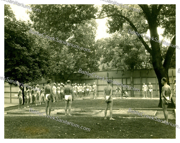 TO-46 Open-Air Gym at Battle Creek Sanitarium