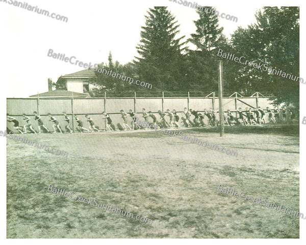 TO-64 Open-Air Gym at Battle Creek Sanitarium