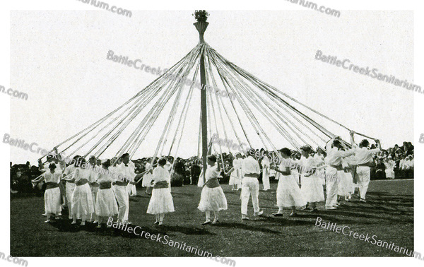 TO-44 Open-air exercises at Battle Creek Sanitarium