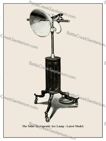 TI-209 Light Therapy at Battle Creek Sanitarium