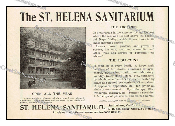 SS-89 St. Helena Sanitarium