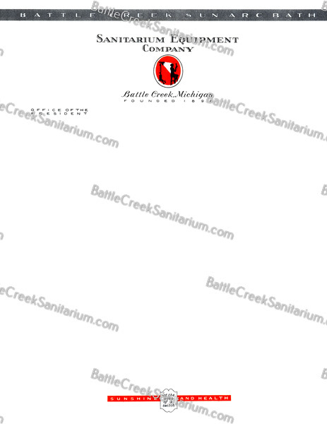MM-19 Battle Creek Sanitarium, 5 stars, 5100 x 6600px, 8.5 x 11in, 600dpi, 4.4mb