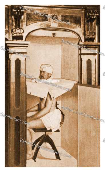 TI-75 Air bath cabinet at Battle Creek Sanitarium