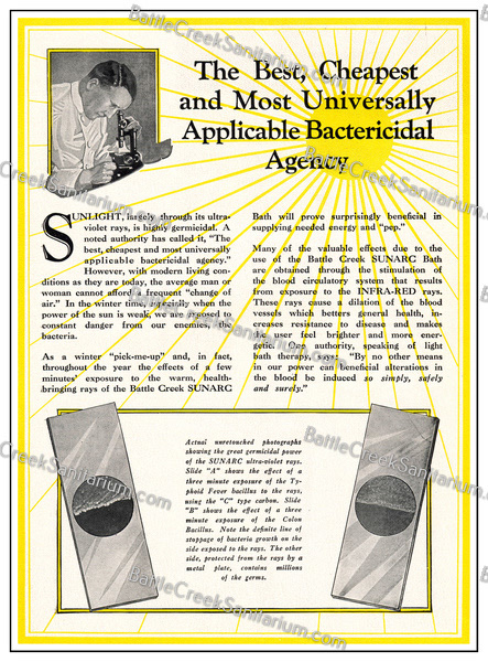 TI-221 Light Therapy at Battle Creek Sanitarium
