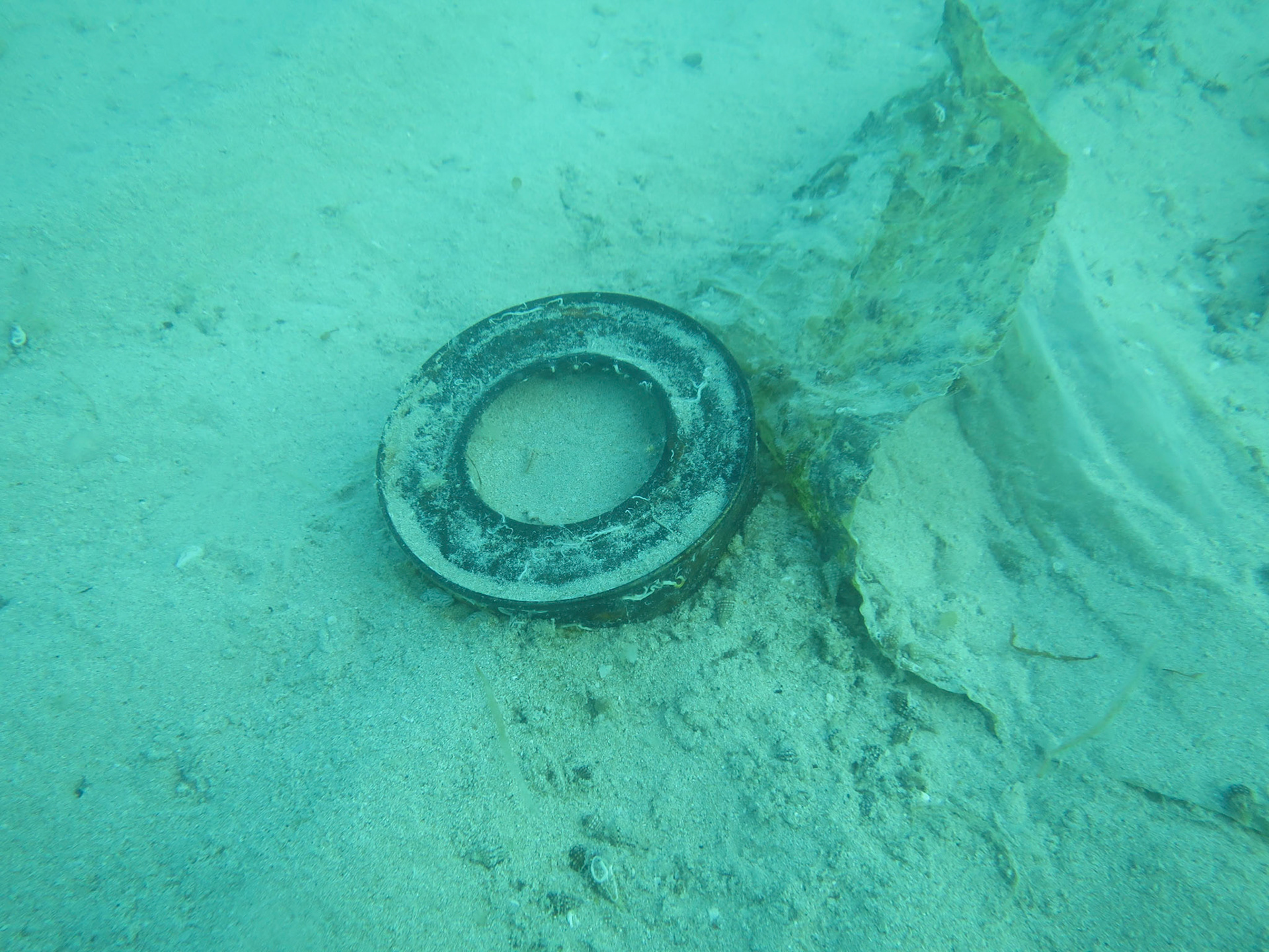 Pod vodou v Perském zálivu