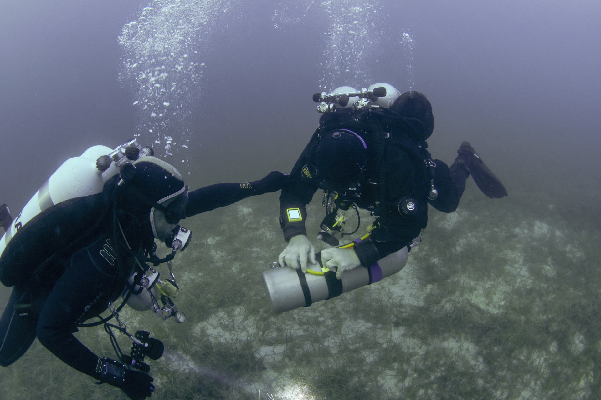 NAUI wreck penetration diver