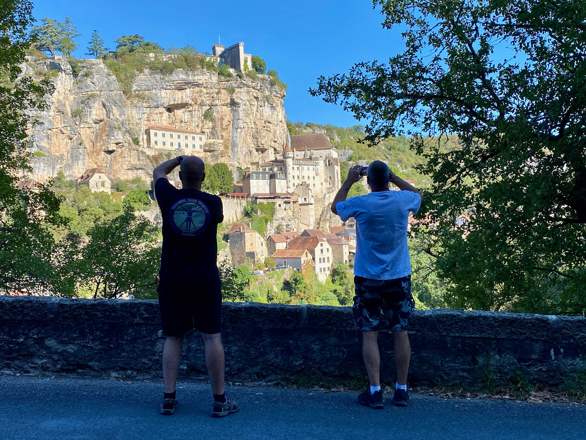 Pohled na Rocamadour