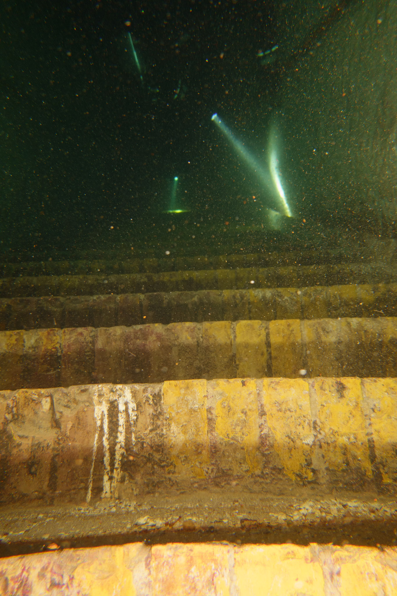 Schodiště ven z dolu