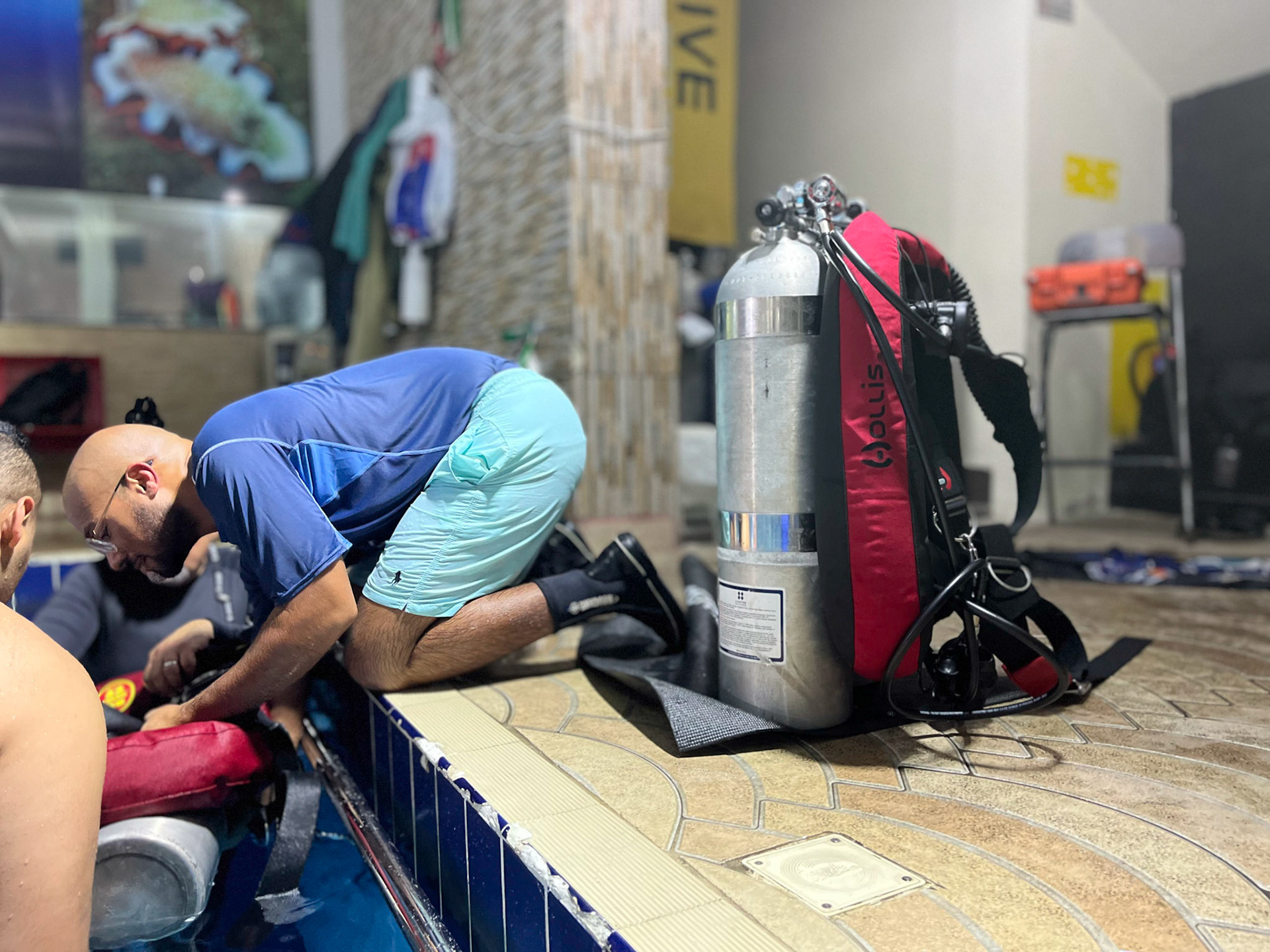 Příprava na pool session