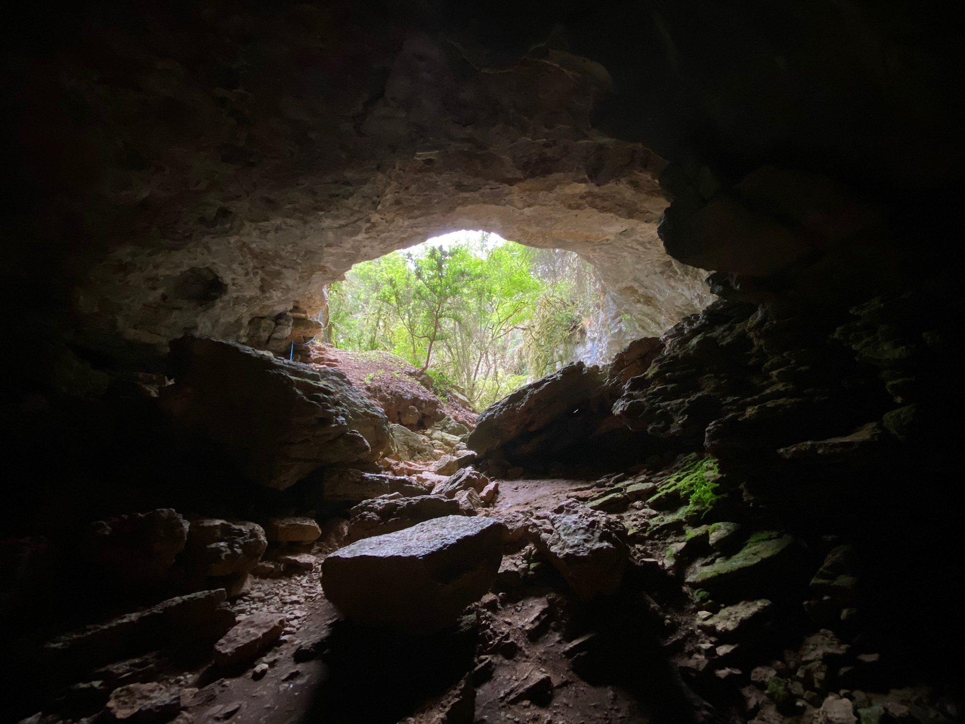 Pohled z trou Madame