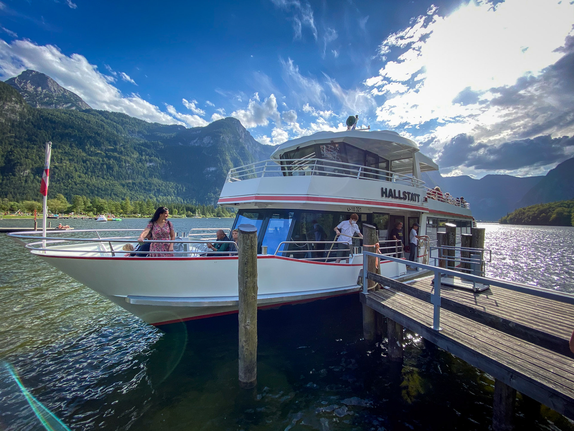 Parníkem na Hallstatt