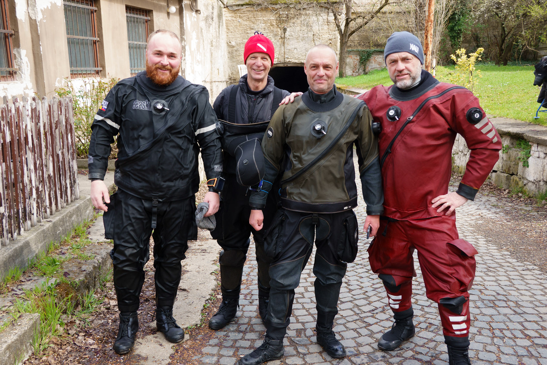 Náš tým a NAUI CD Soma Csecsi