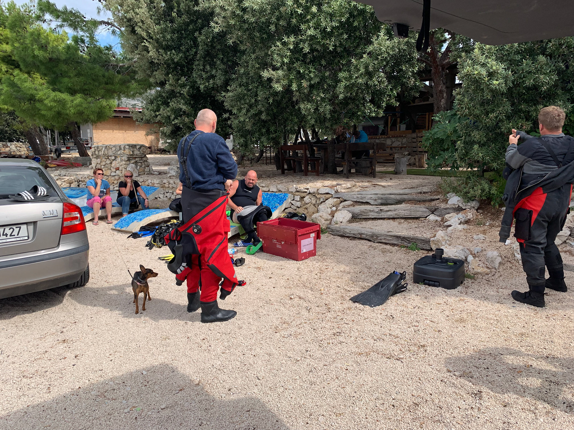 NAUI wreck penetration diver