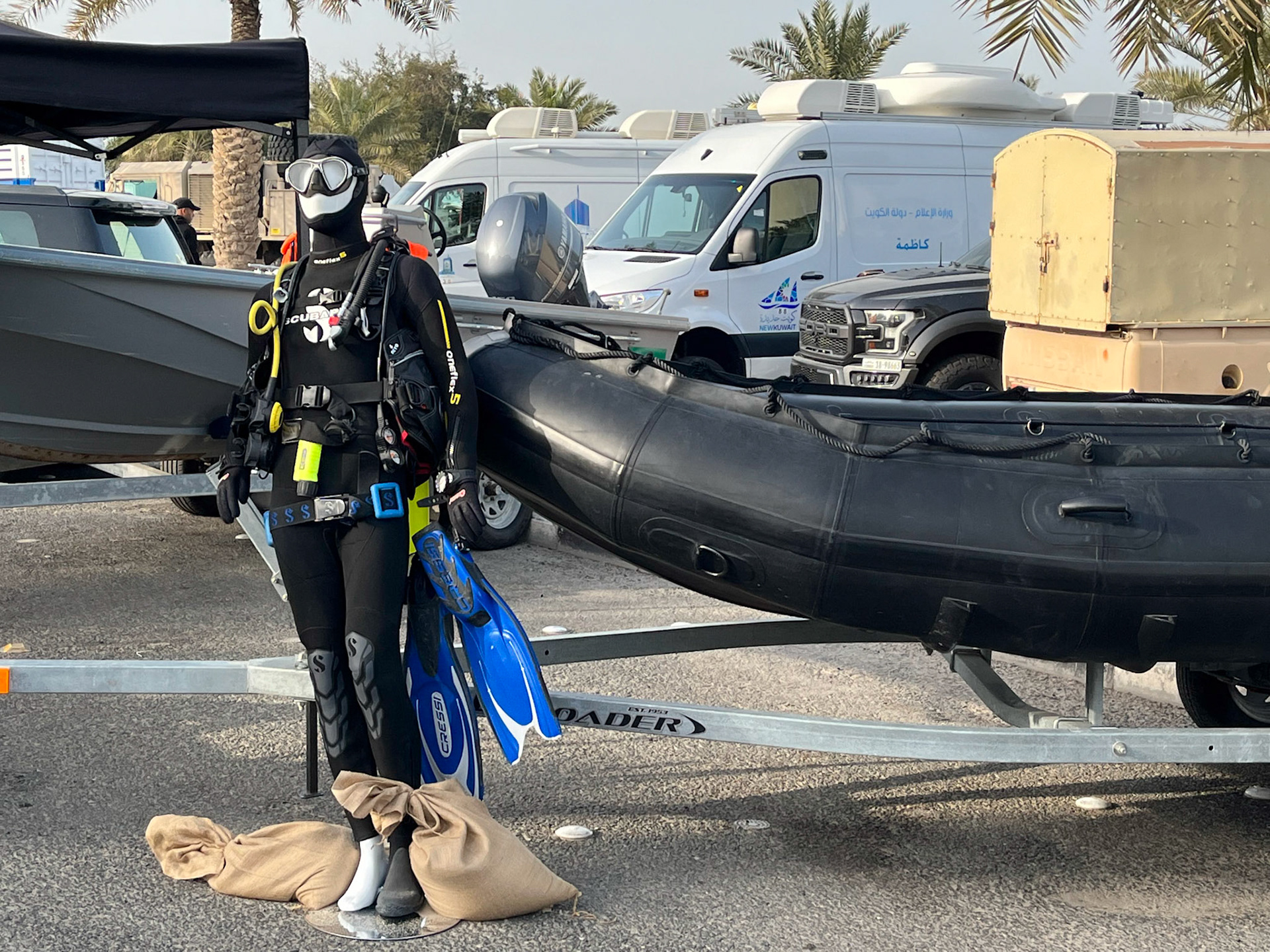 Armádní technika ke dni nezávislosti Kuvajtu