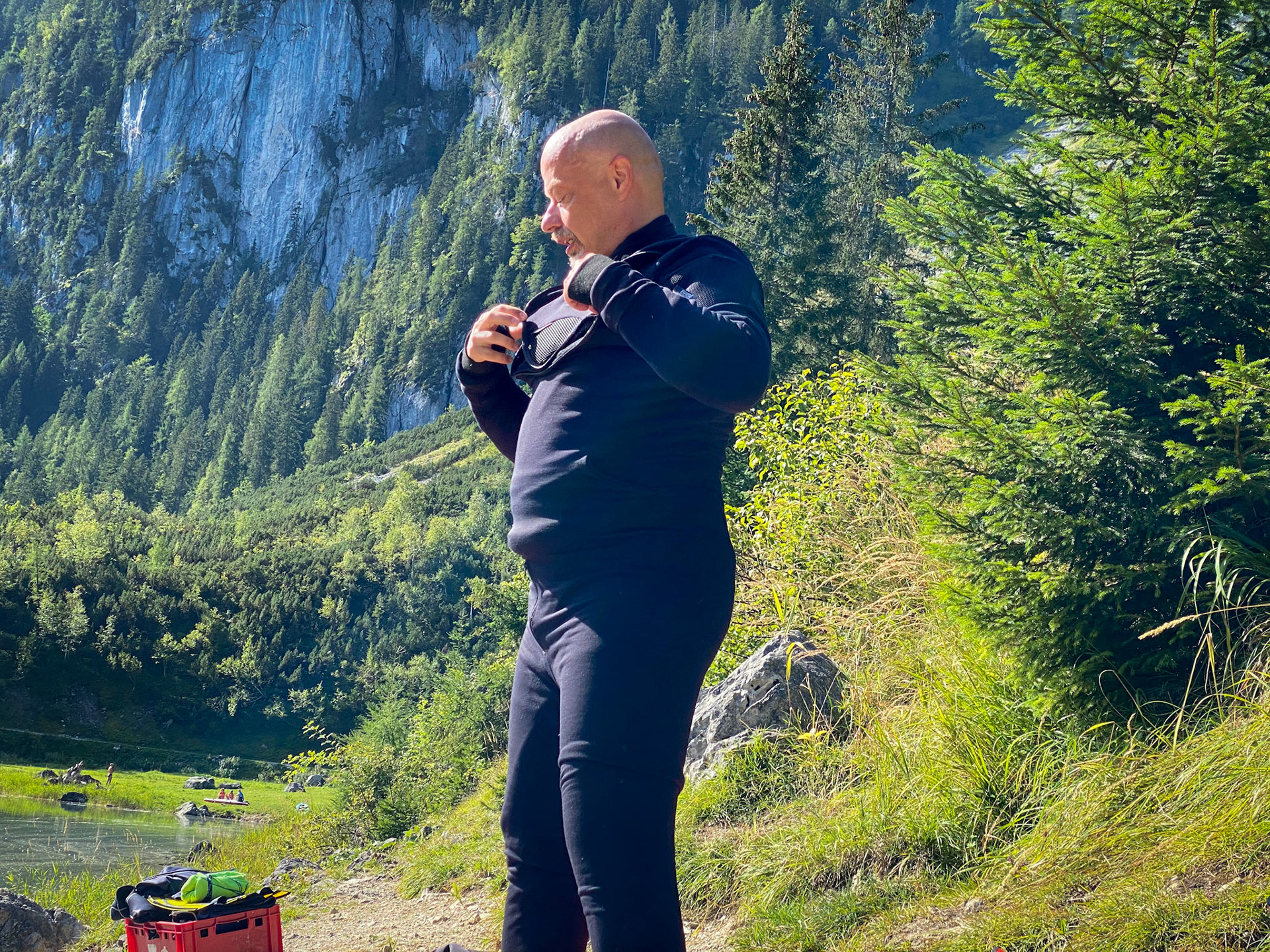 Soustředění před ponorem