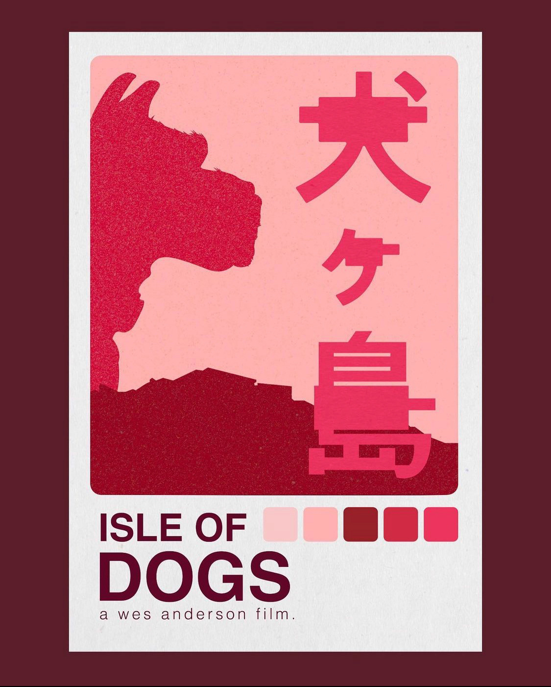 Isle Of Dogs Movie Poster