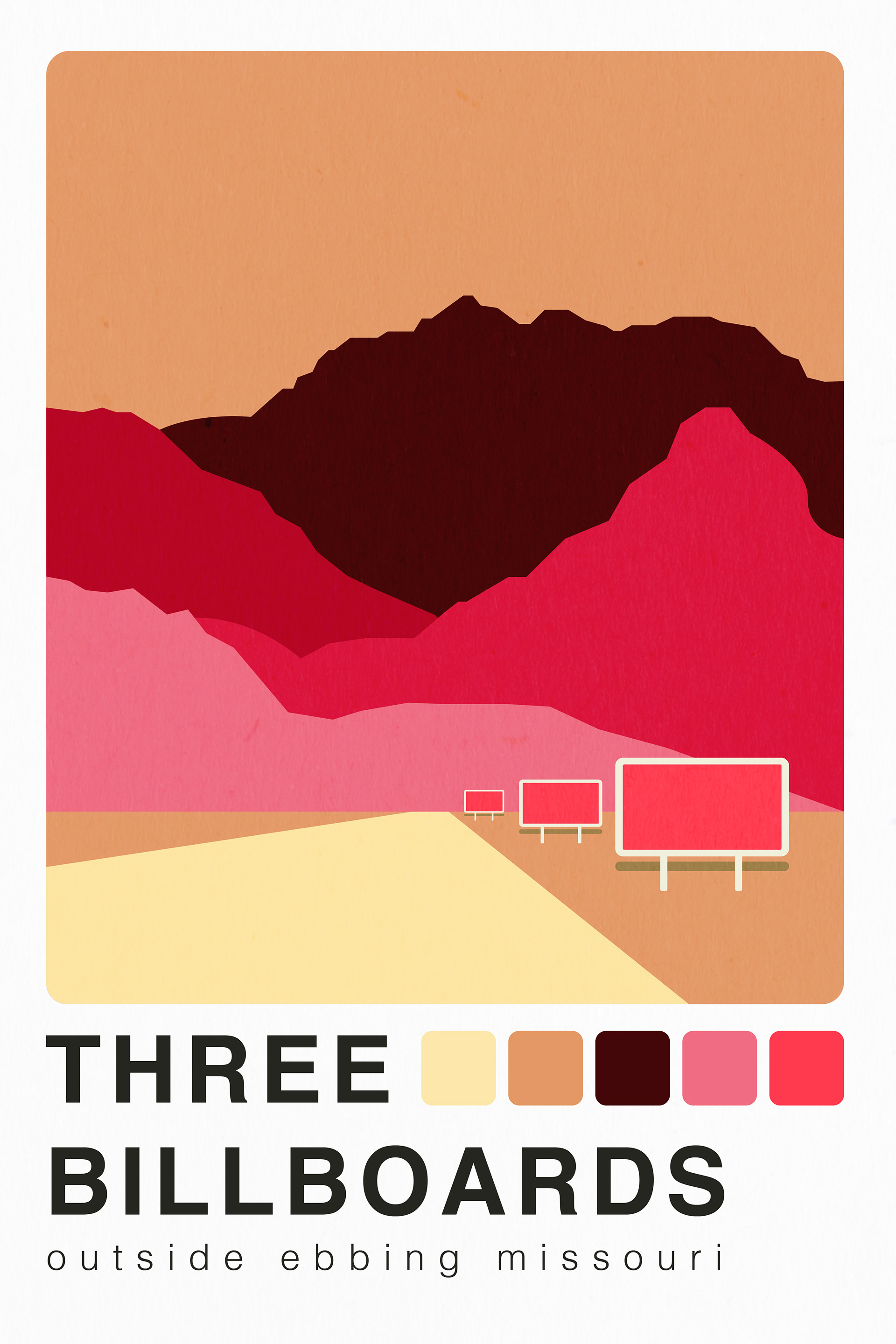 Three Billboards Movie Poster