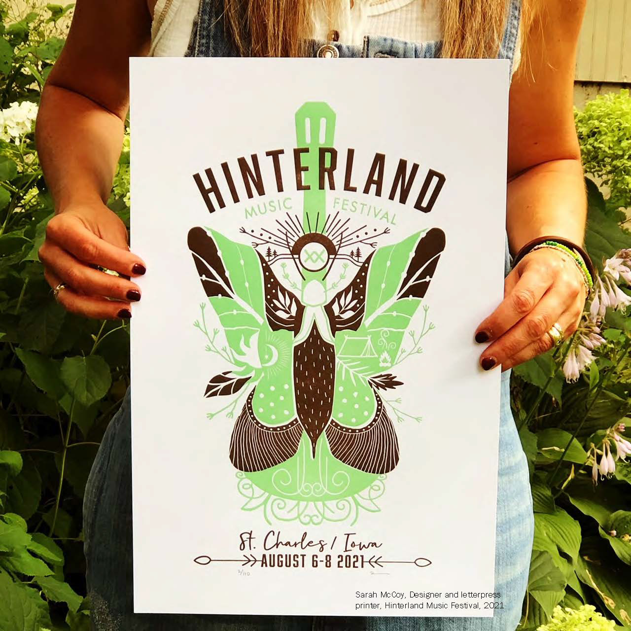 ADAI Award-Winning, "Judges' Choice Award"Hinterland Music Festival 2021 Poster