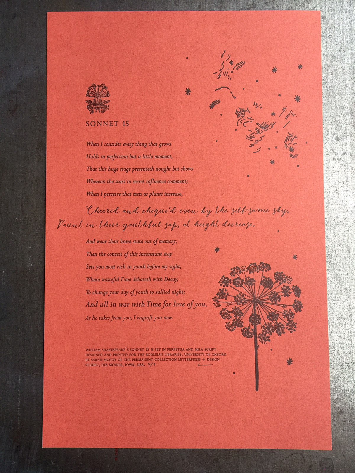 Broadside, Oxford University, UK