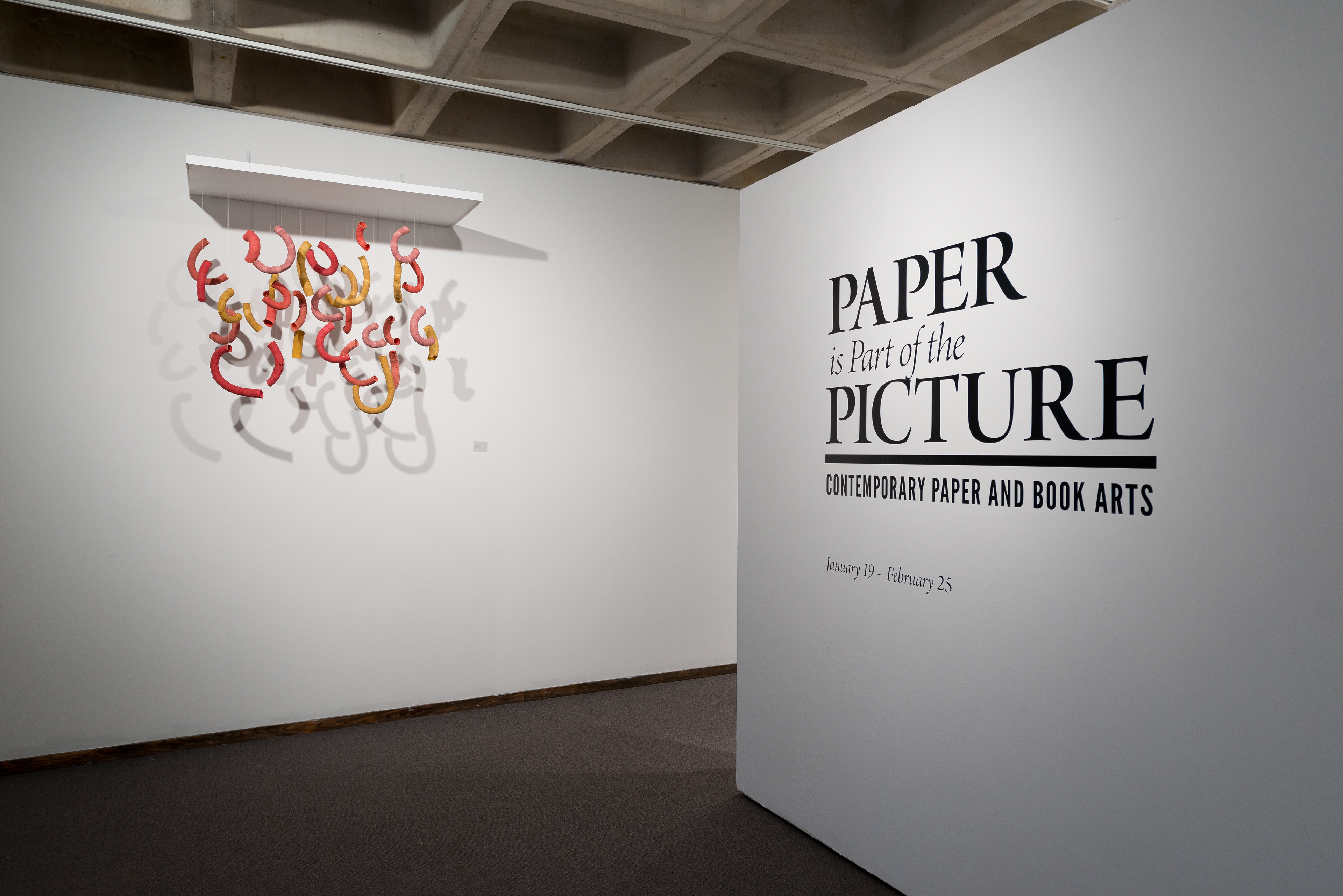 Curated, mounted and designed exhibition, Drake University, 2015