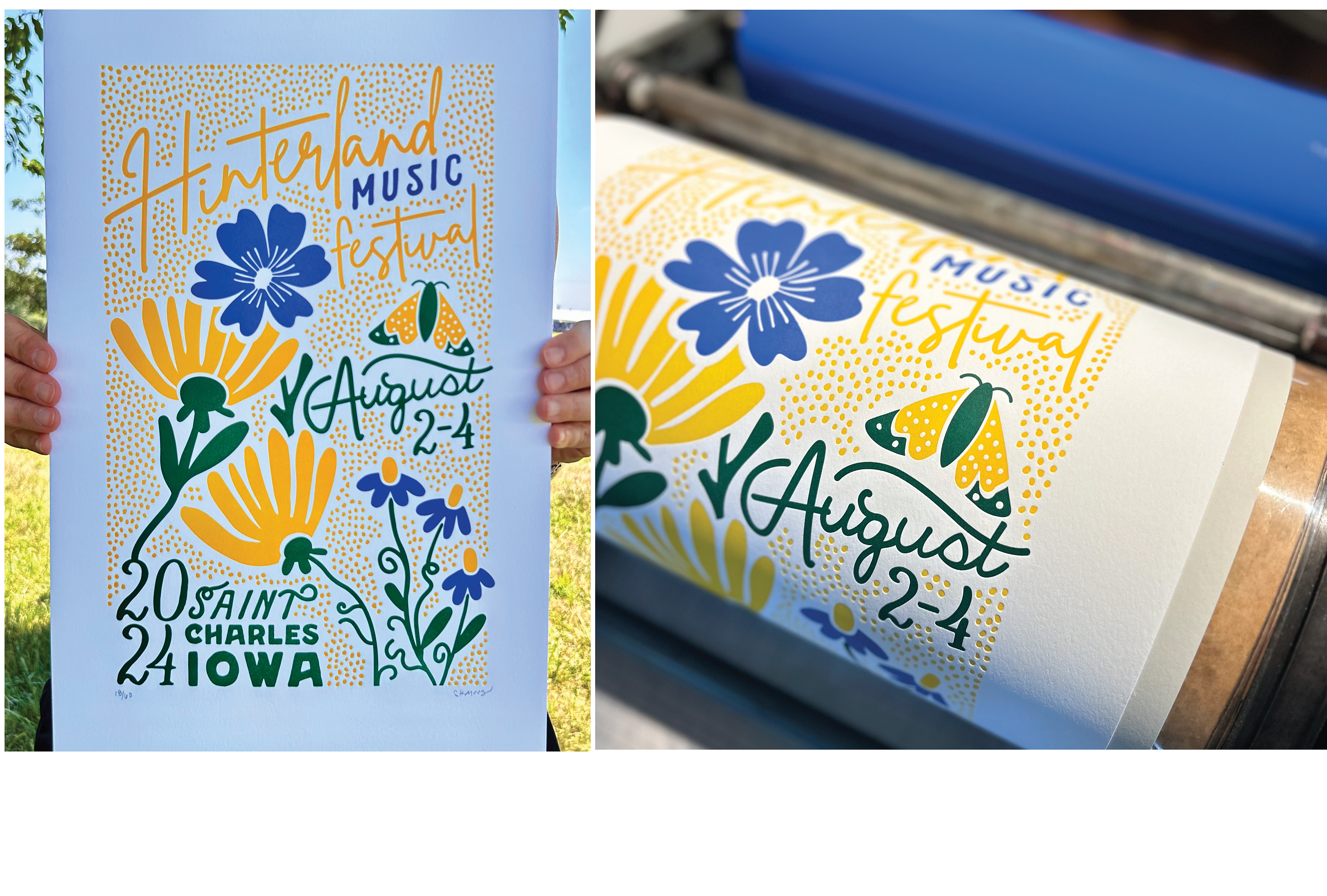 Hinterland Music Festival 2024 Poster