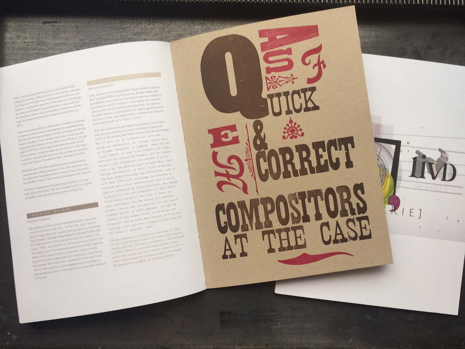 essay and broadside, L'vid Journal