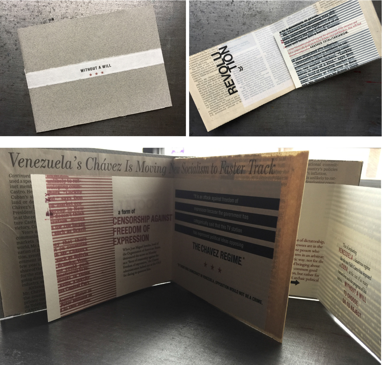 Artist Book, Without a Will