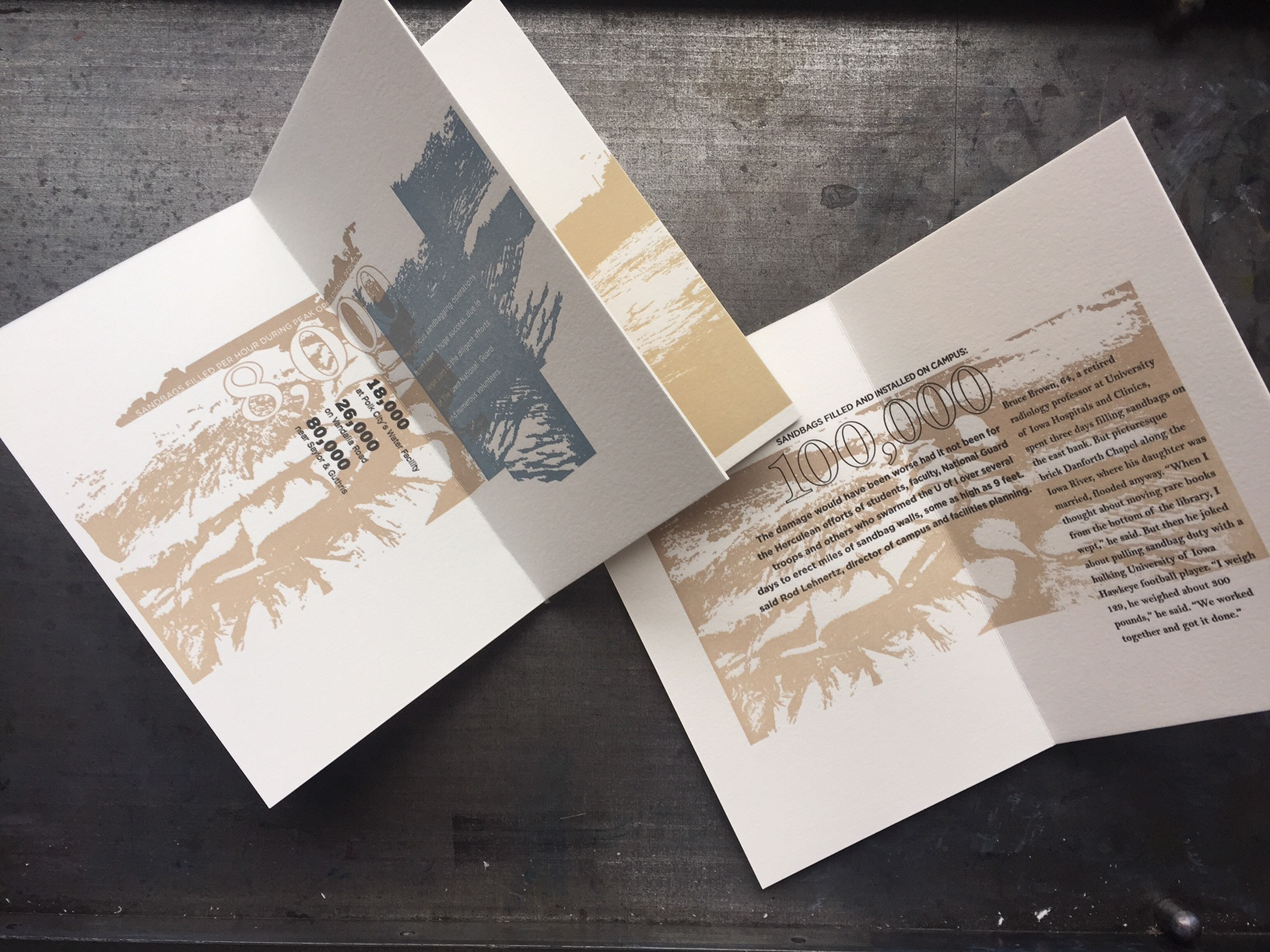 Two 500 in Fifteen, Iowa Flood Book