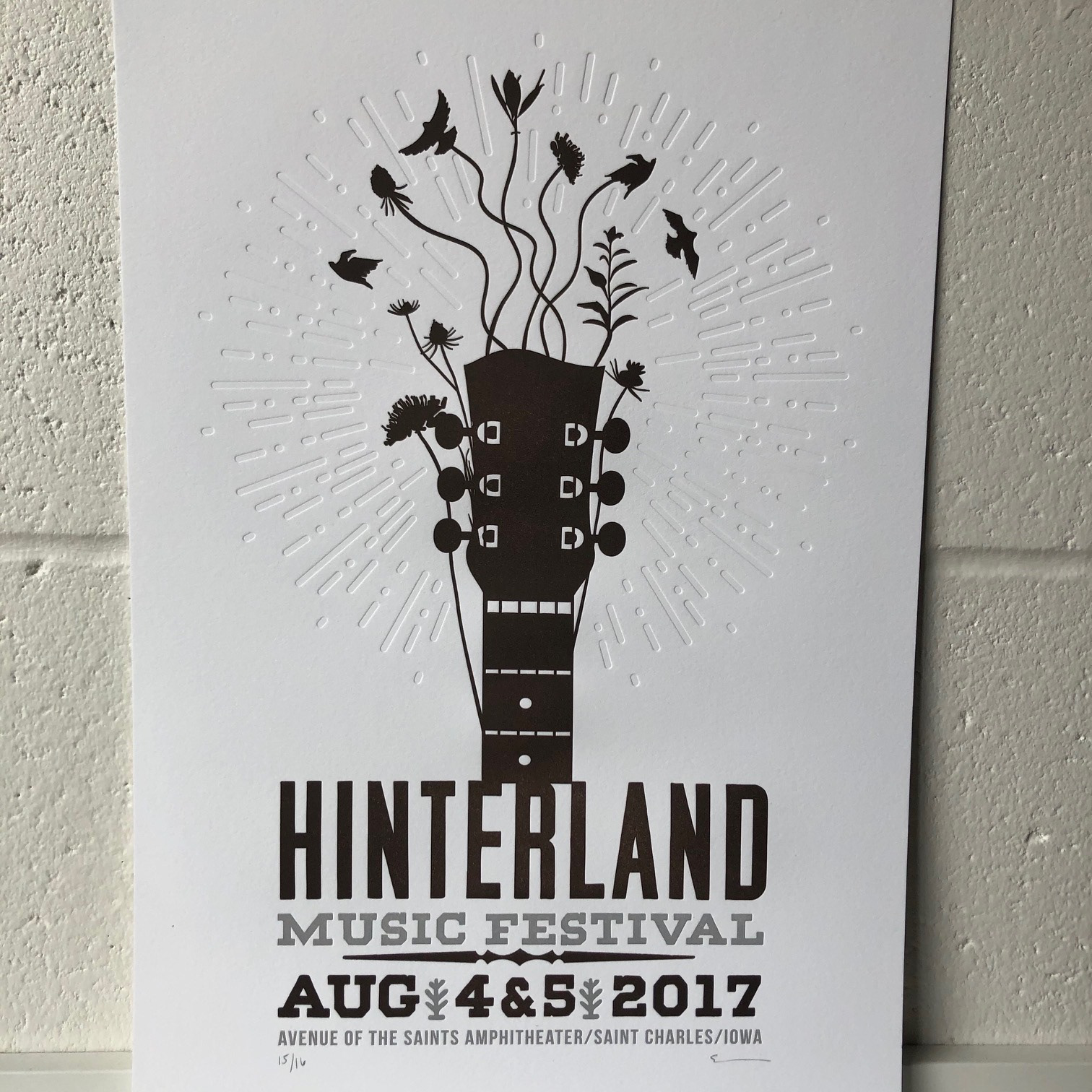 Hinterland Music Festival 2017 Poster