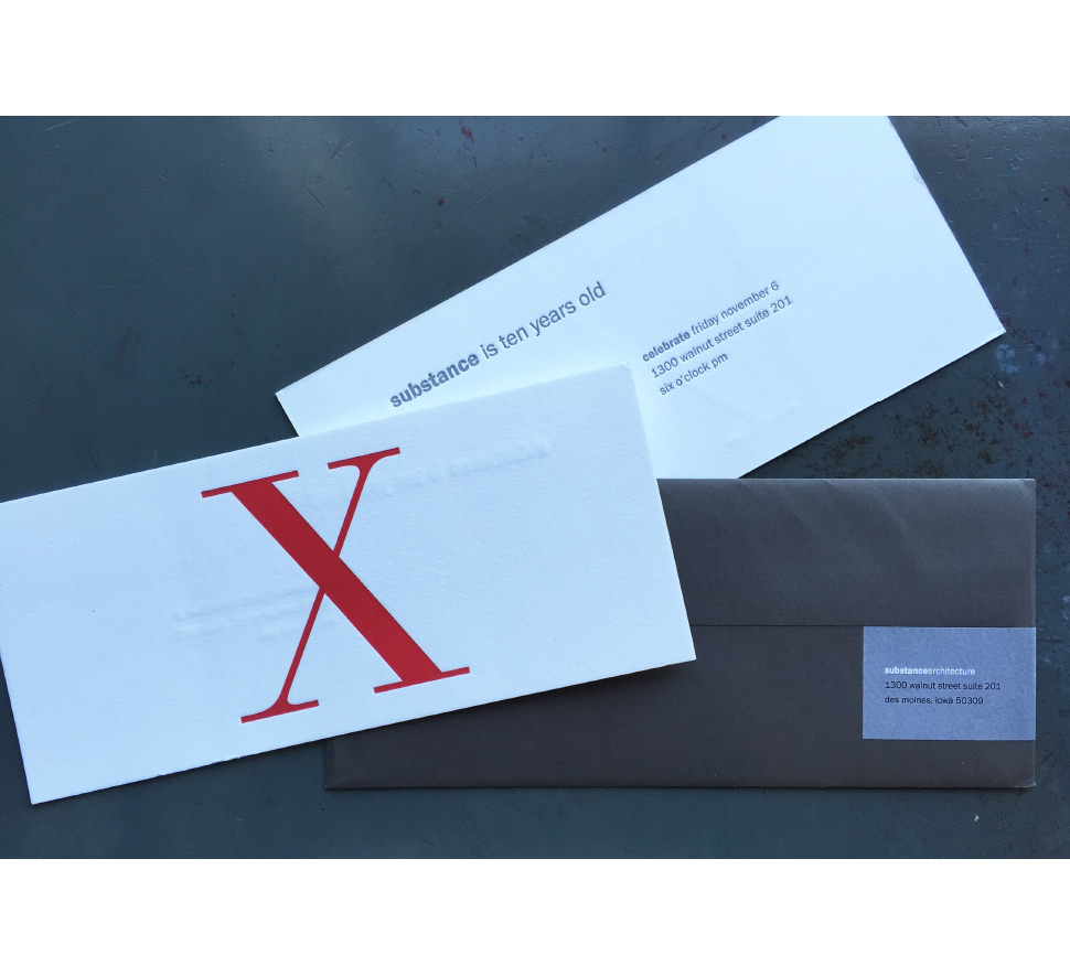 Substance Architecture Invite