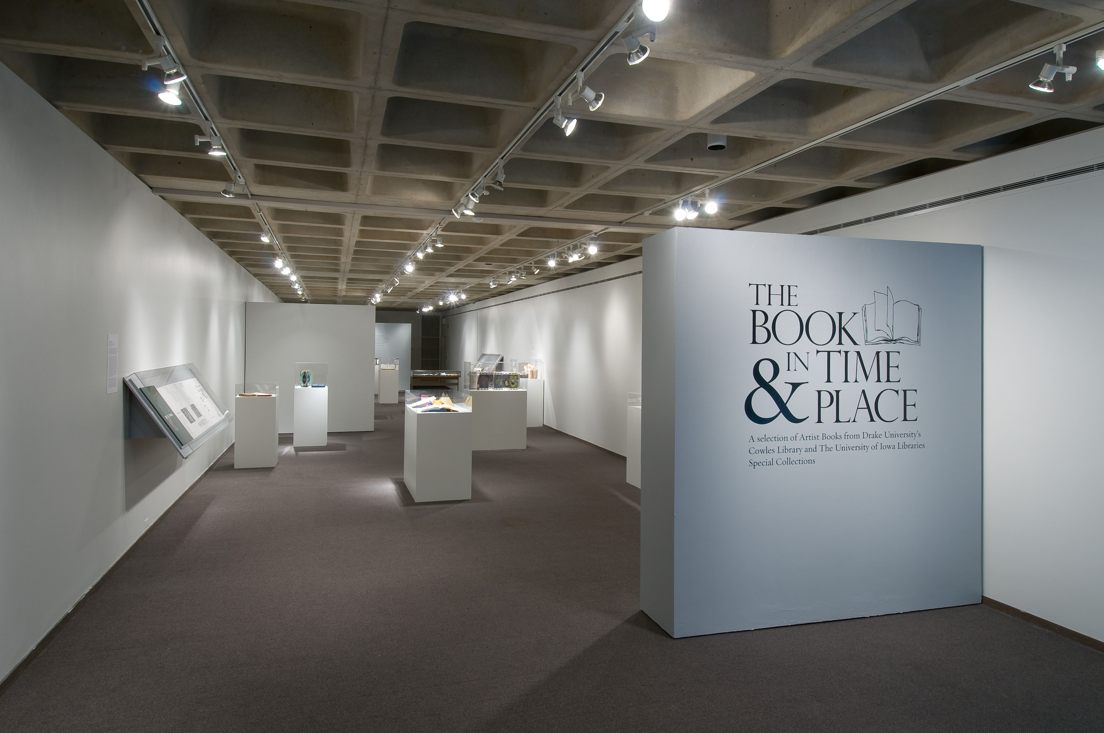 Curated, mounted and designed exhibition, Drake University, 2010