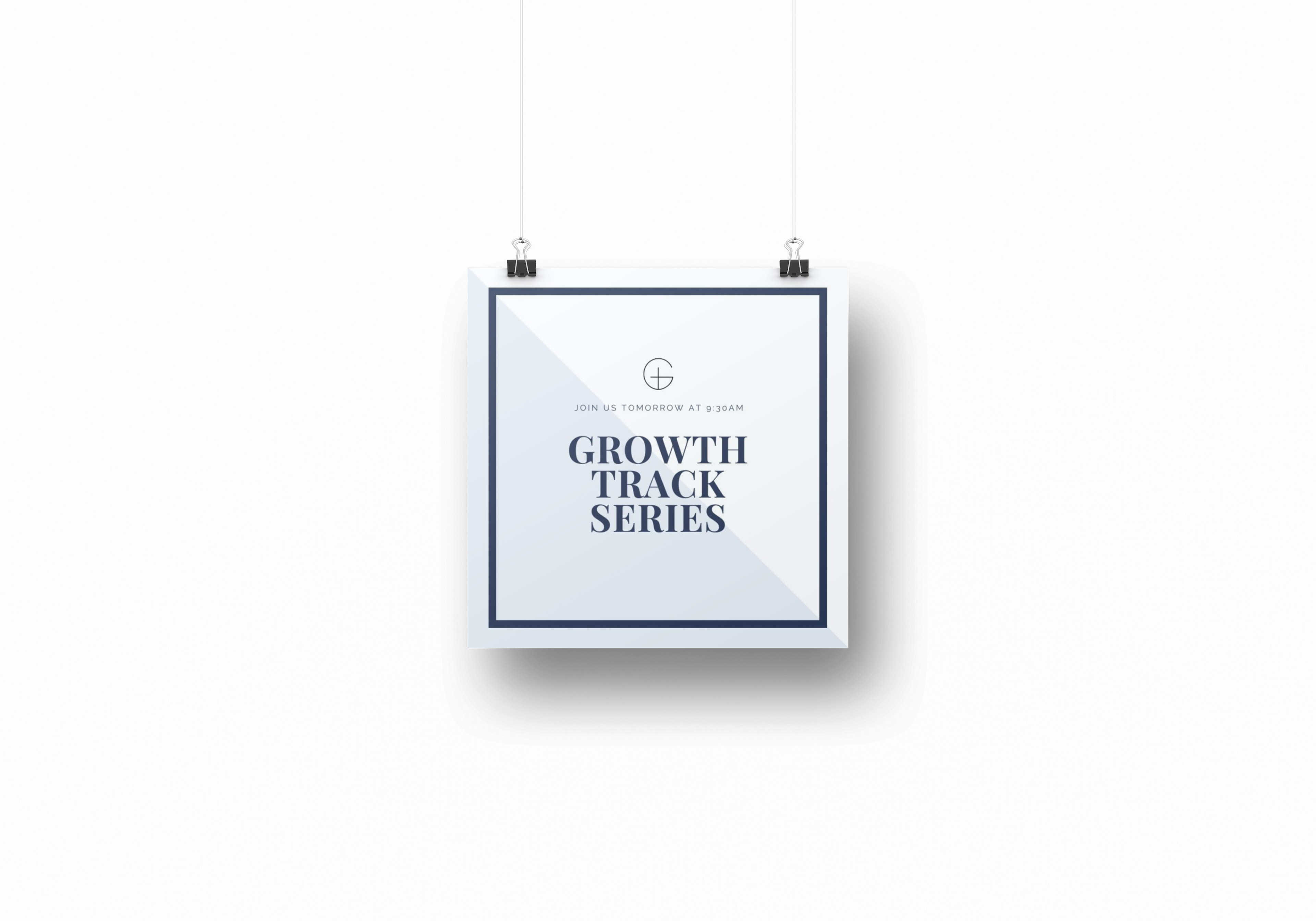 Growth Track Sign